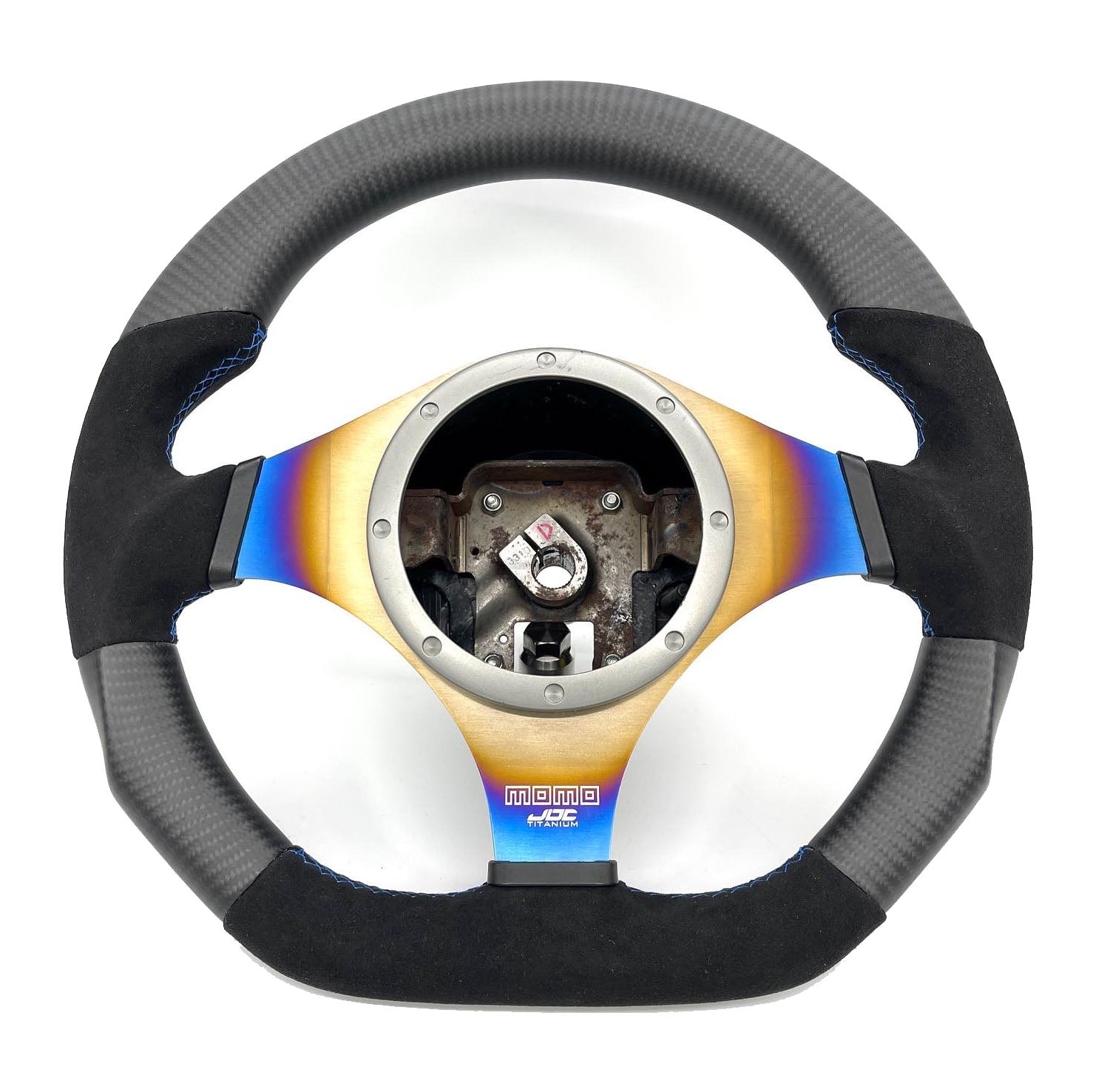 JDC Carbon Fiber Steering Wheel (Evo 7/8/9) - JD Customs U.S.A