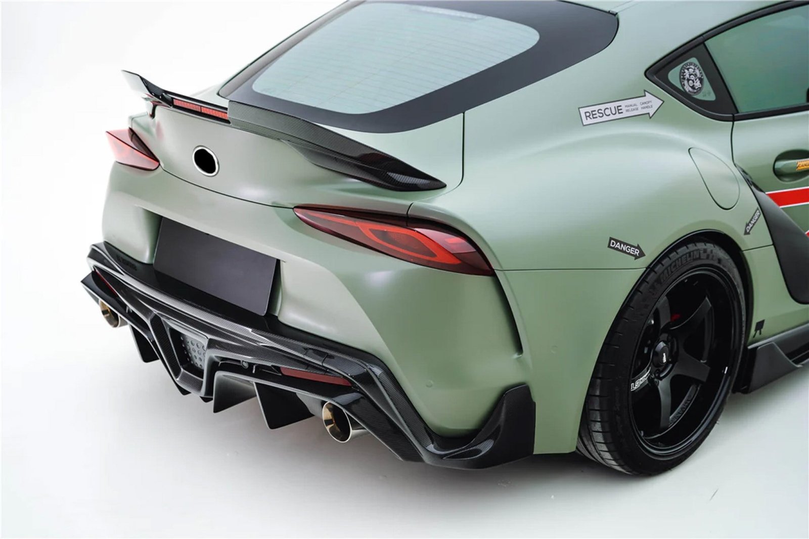 JDC Carbon Rear Diffuser (MK5 Supra) - JDC Body