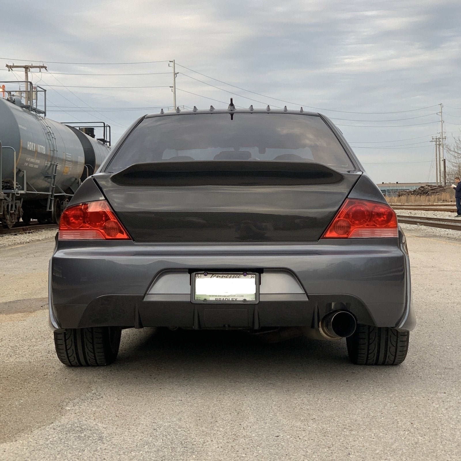 JDC JDM Evo 9 Style Rear Bumper (Evo 7/8/9) - JDC Body