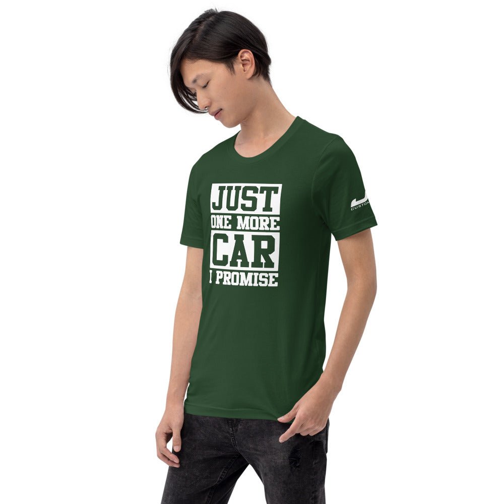 JDC "Just one more car I promise 🤞" T-shirt - JDC Merch