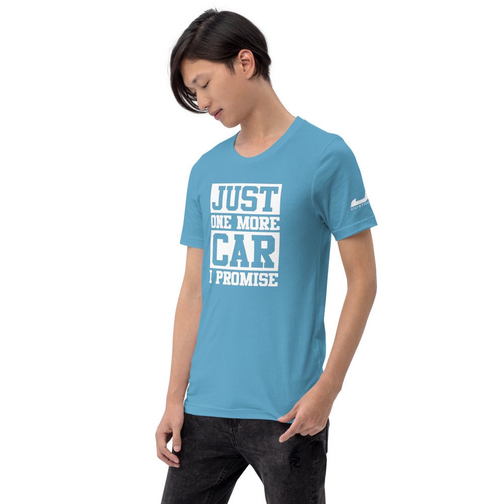 JDC "Just one more car I promise 🤞" T-shirt - JDC Merch