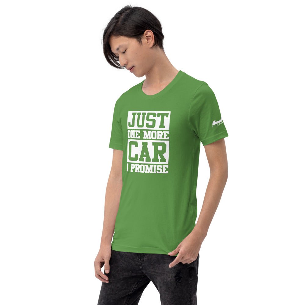 JDC "Just one more car I promise 🤞" T-shirt - JDC Merch