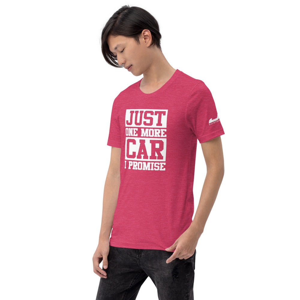 JDC "Just one more car I promise 🤞" T-shirt - JDC Merch