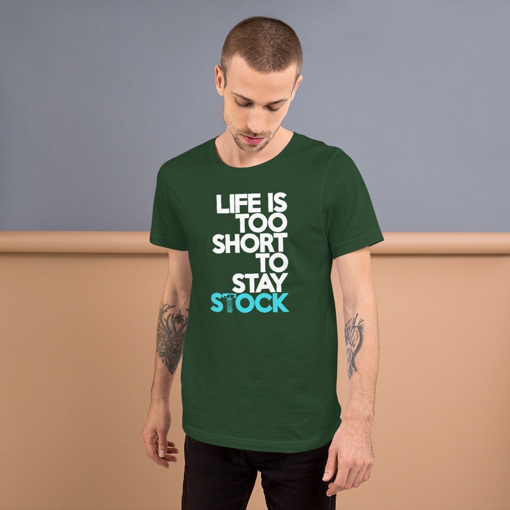 JDC "Life is Too Short to Stay Stock" T-shirt - JDC Merch