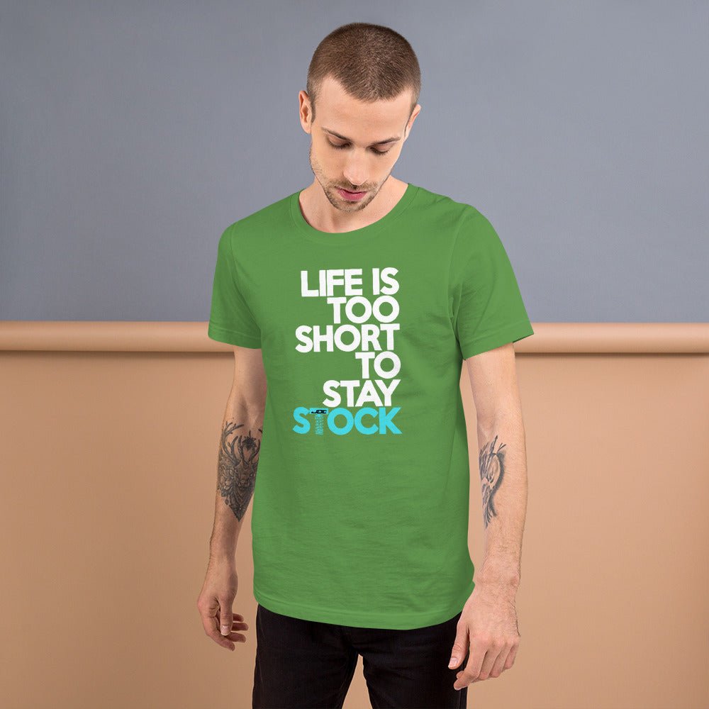 JDC "Life is Too Short to Stay Stock" T-shirt - JDC Merch