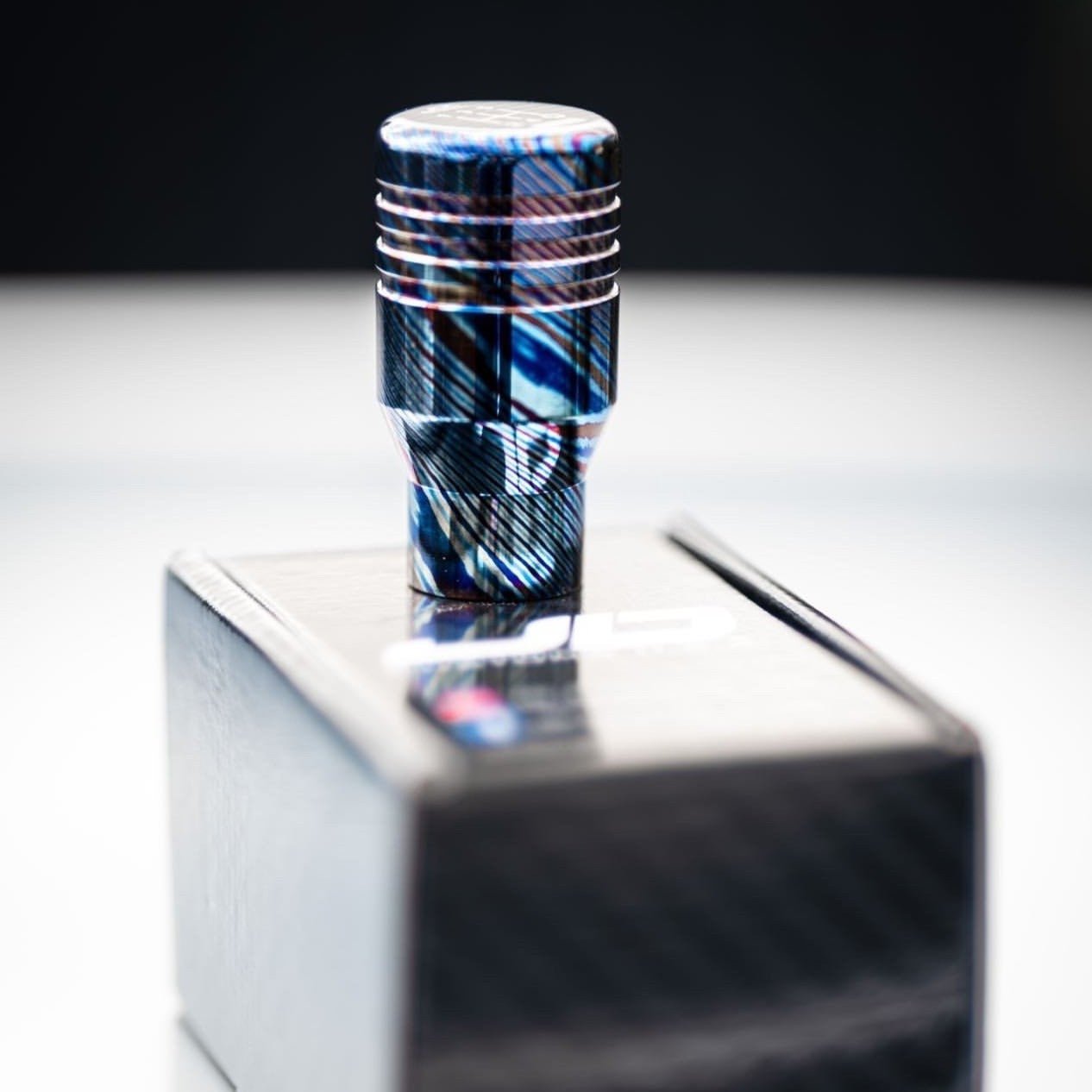 JDC Special Edition Timascus Piston - Type Shift Knob (Universal) - JD Customs U.S.A