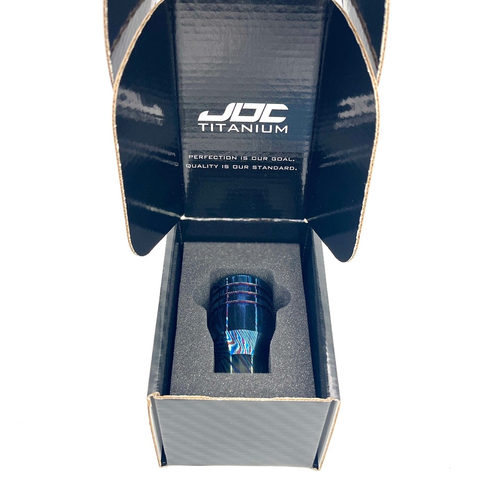 JDC Special Edition Timascus Piston - Type Shift Knob (Universal) - JD Customs U.S.A