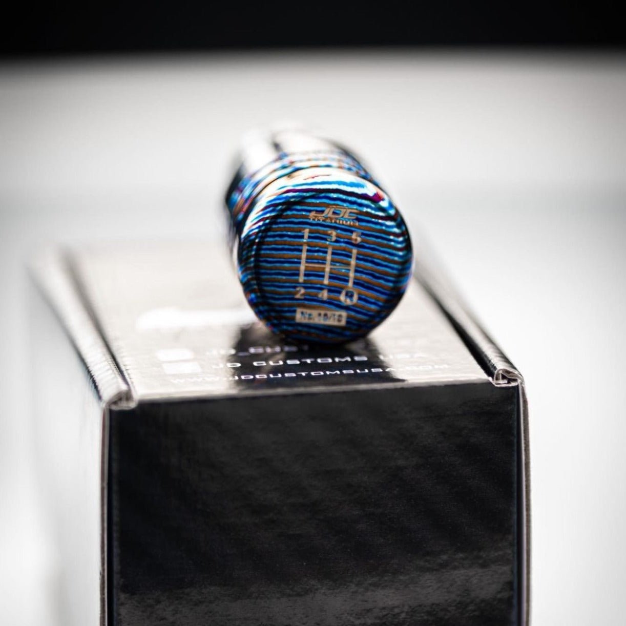JDC Special Edition Timascus Piston - Type Shift Knob (Universal) - JD Customs U.S.A