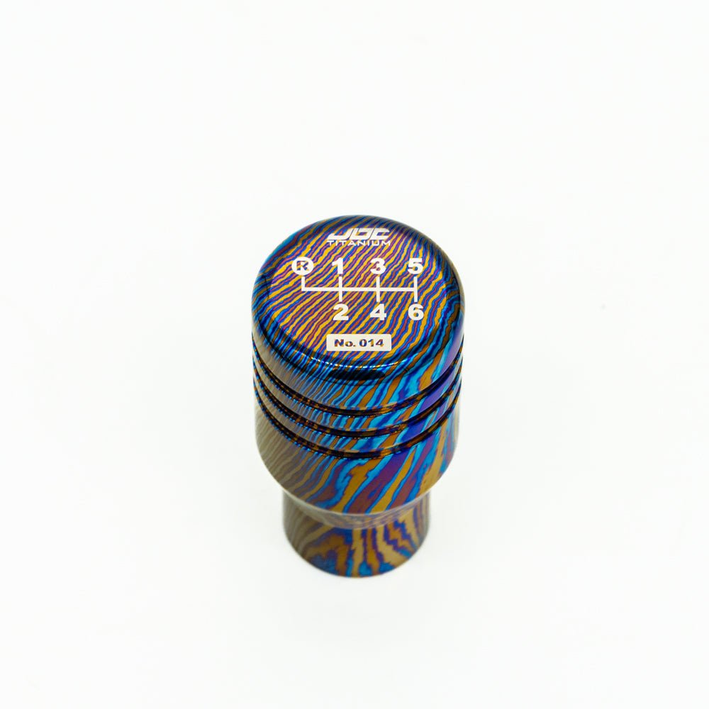 JDC Special Edition Timascus Piston - Type Shift Knob (Universal) - JD Customs U.S.A