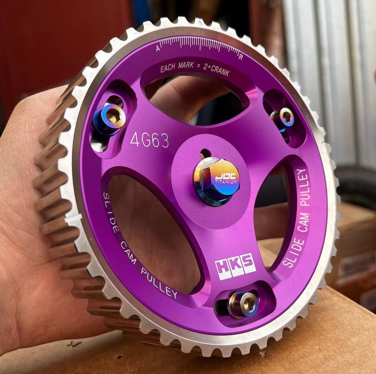 JDC Titanium Cam Gear Hardware (Evo 8/9/DSM) - JD Customs U.S.A