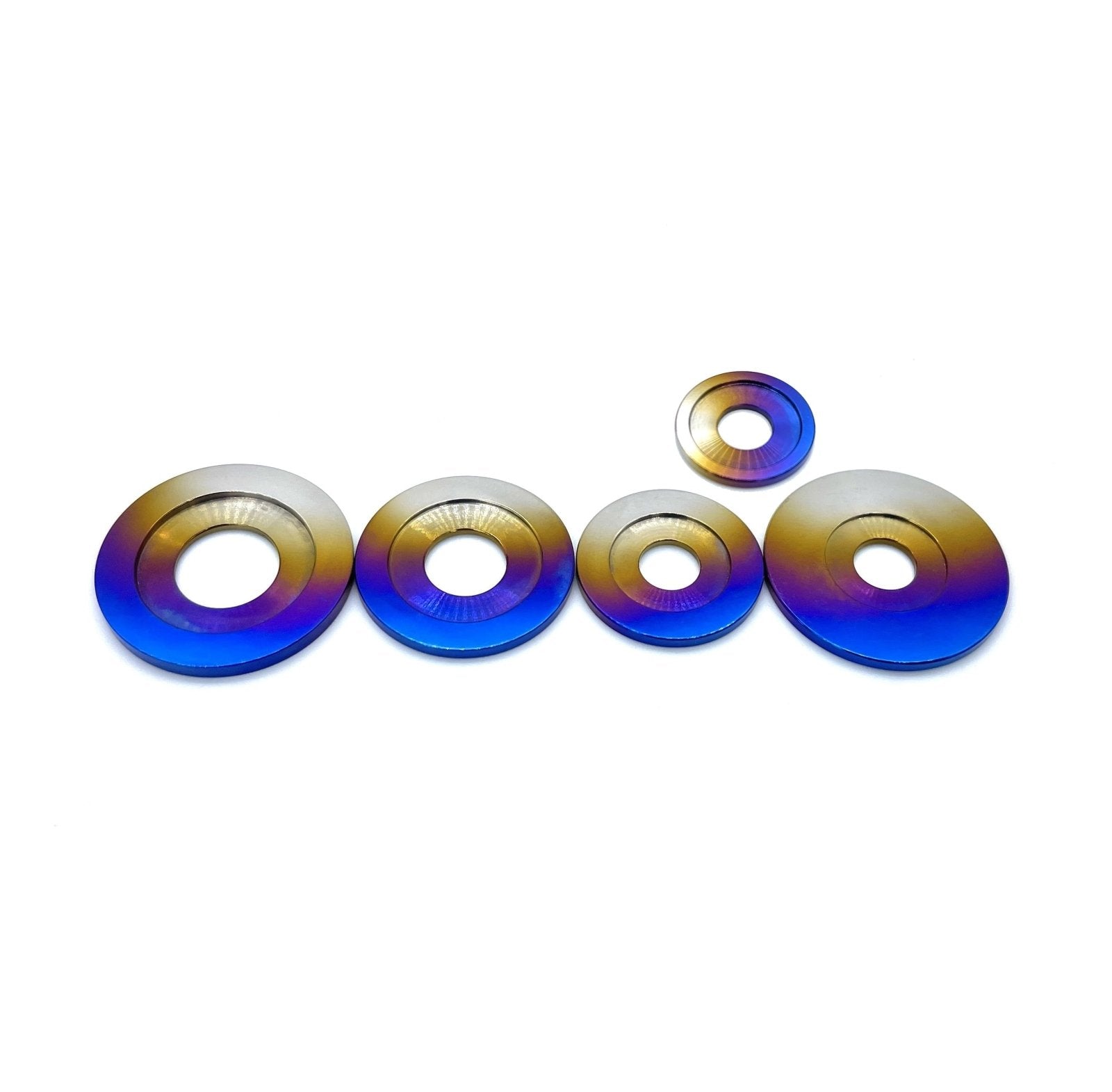 JDC Titanium & Carbon Fiber Flush-Fit Washers - 2