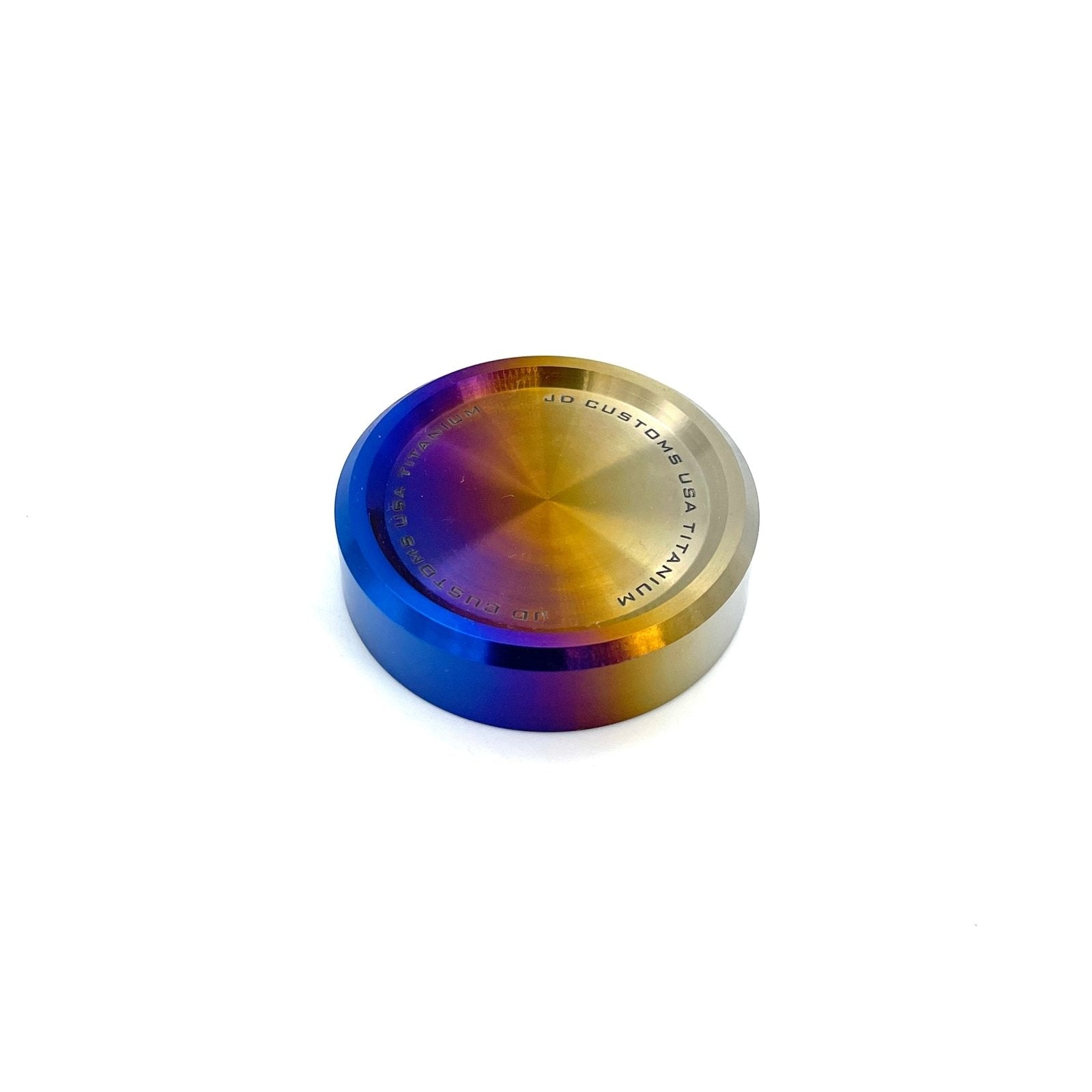 JDC Titanium Clutch Fluid Reservoir Cap Cover (BRZ/FR - S/86/ Multiple Subaru Applications) - JD Customs U.S.A
