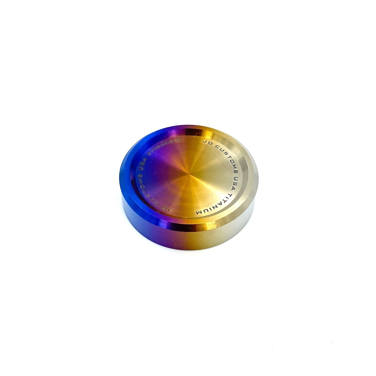 JDC Titanium Clutch Fluid Reservoir Cap Cover (BRZ/FR - S/86/ Multiple Subaru Applications) - JD Customs U.S.A