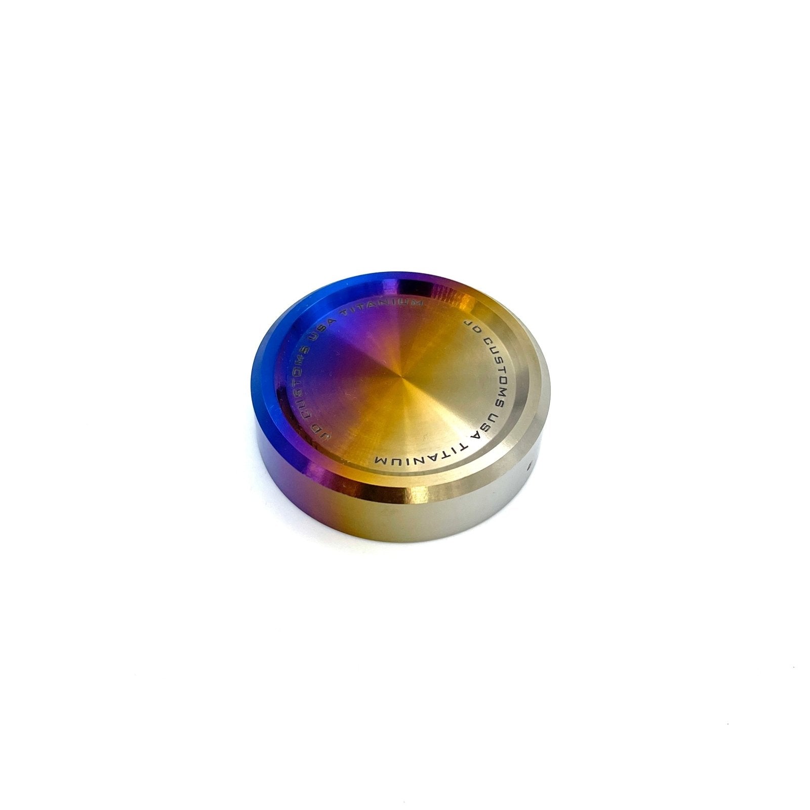 JDC Titanium Clutch Fluid Reservoir Cap Cover (BRZ/FR - S/86/ Multiple Subaru Applications) - JD Customs U.S.A