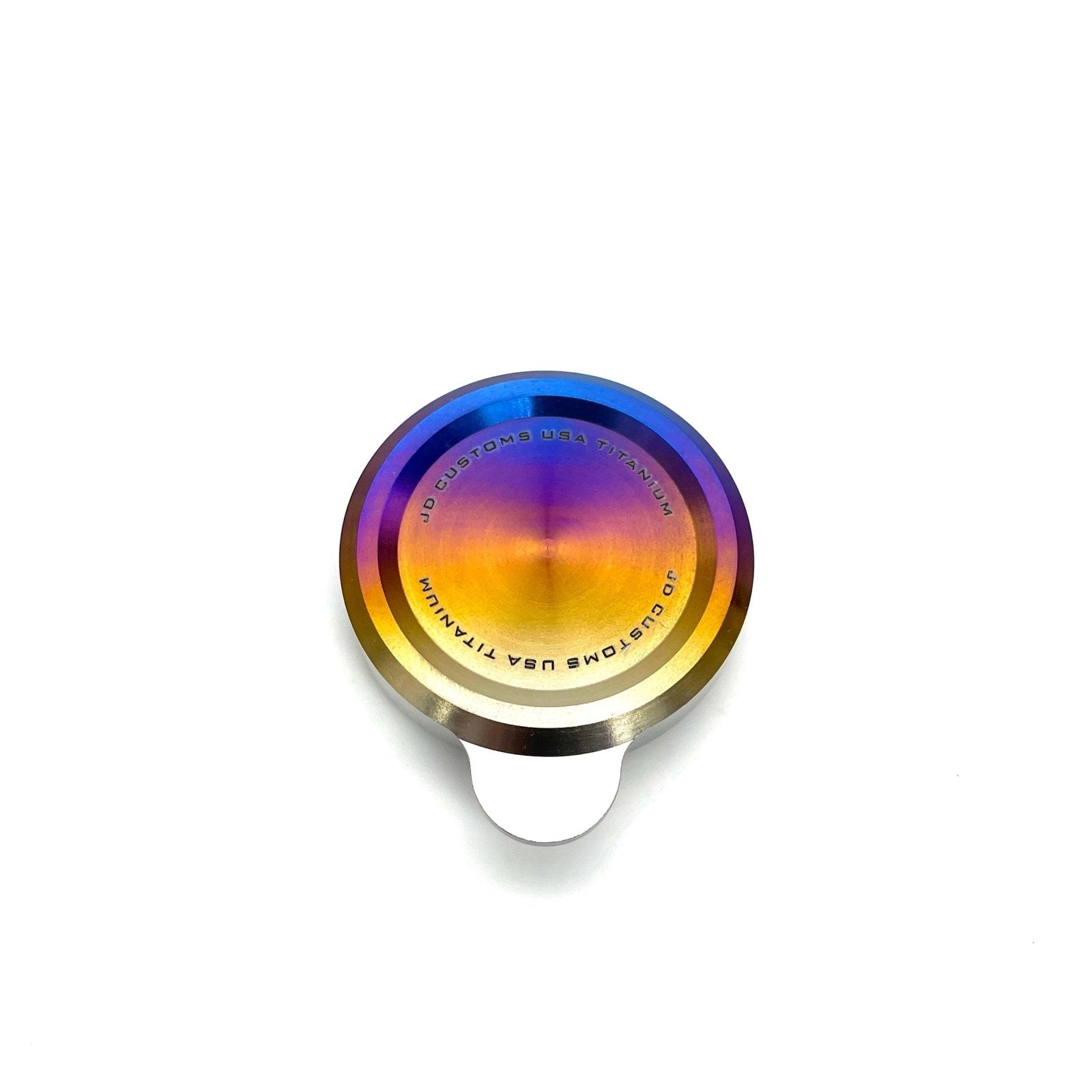 JDC Titanium Coolant Overflow Reservoir Cap (Multiple Subaru Applications) - JD Customs U.S.A