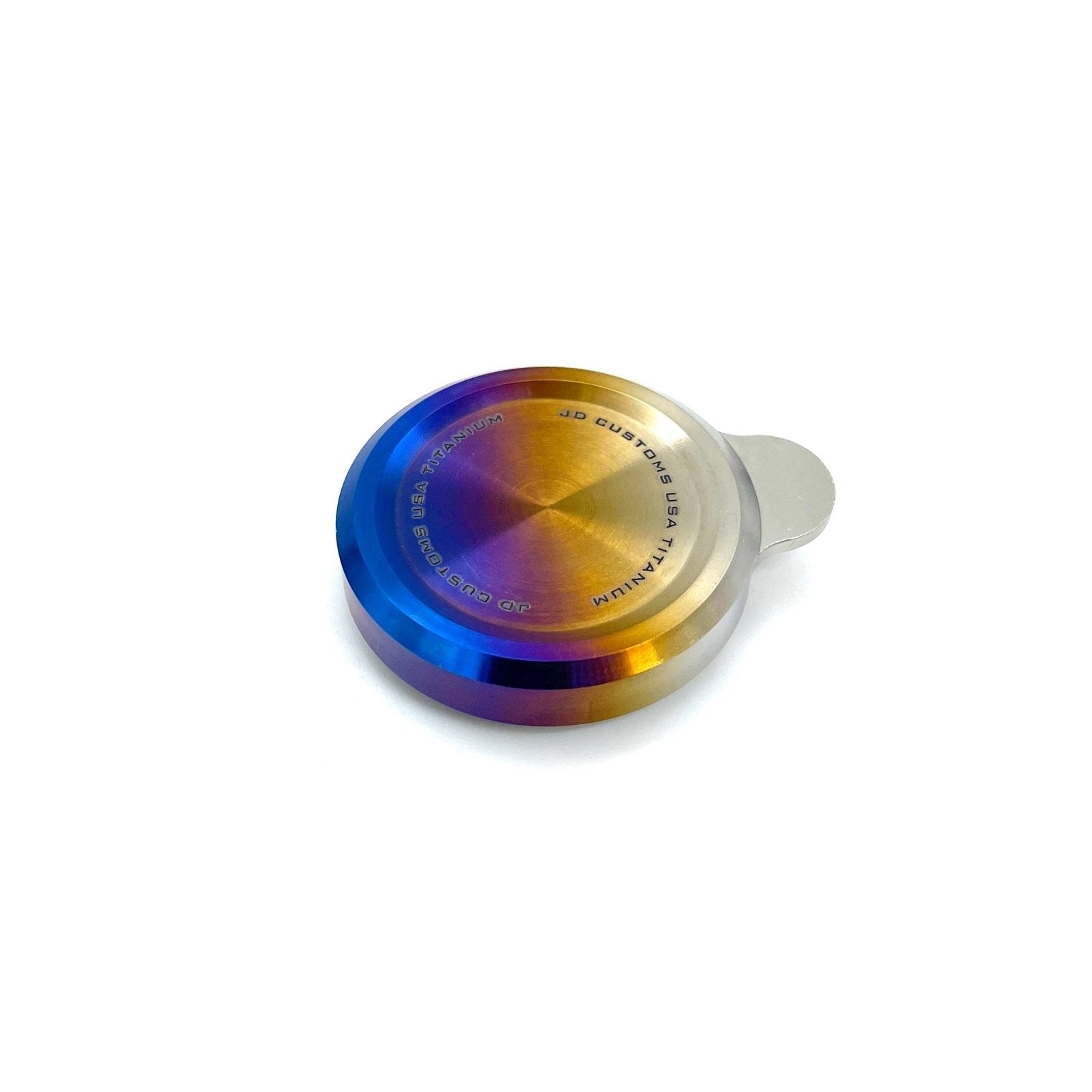 JDC Titanium Coolant Overflow Reservoir Cap (Multiple Subaru Applications) - JD Customs U.S.A