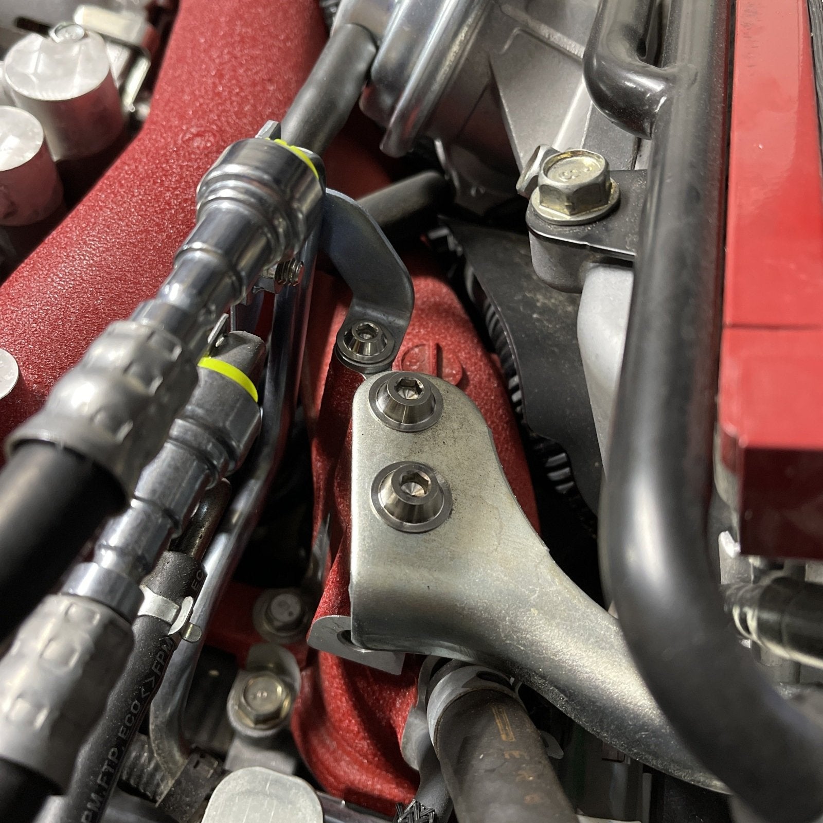 JDC Titanium Engine Bay Hardware Kit (15 - 21 STi) - JD Customs U.S.A