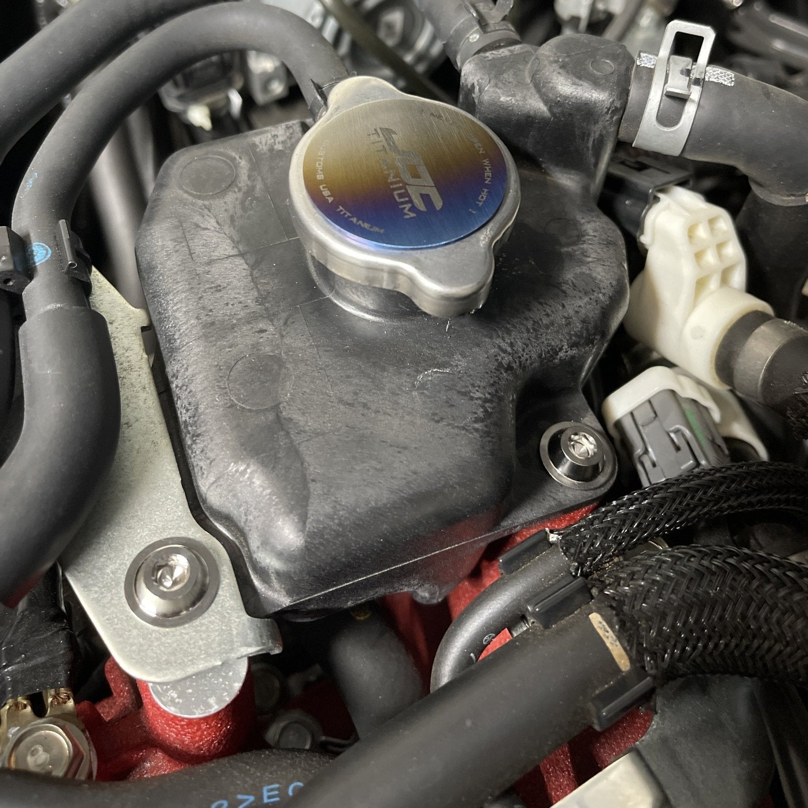 JDC Titanium Engine Bay Hardware Kit (15 - 21 STi) - JD Customs U.S.A