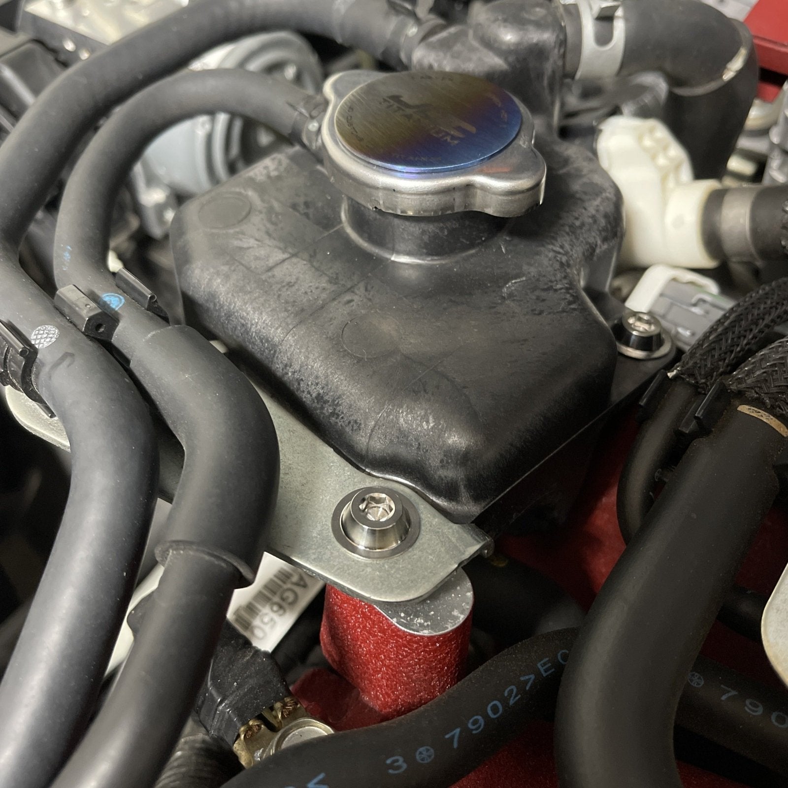 JDC Titanium Engine Bay Hardware Kit (15 - 21 STi) - JD Customs U.S.A