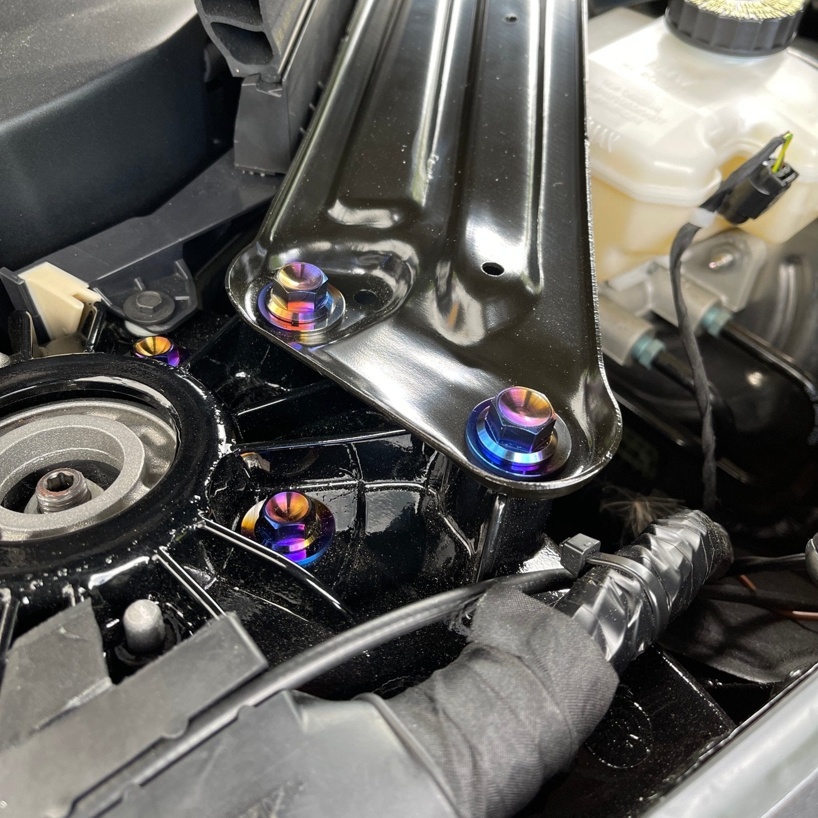 JDC Titanium Engine Bay Hardware Kit (MK5 Supra) - JD Customs U.S.A
