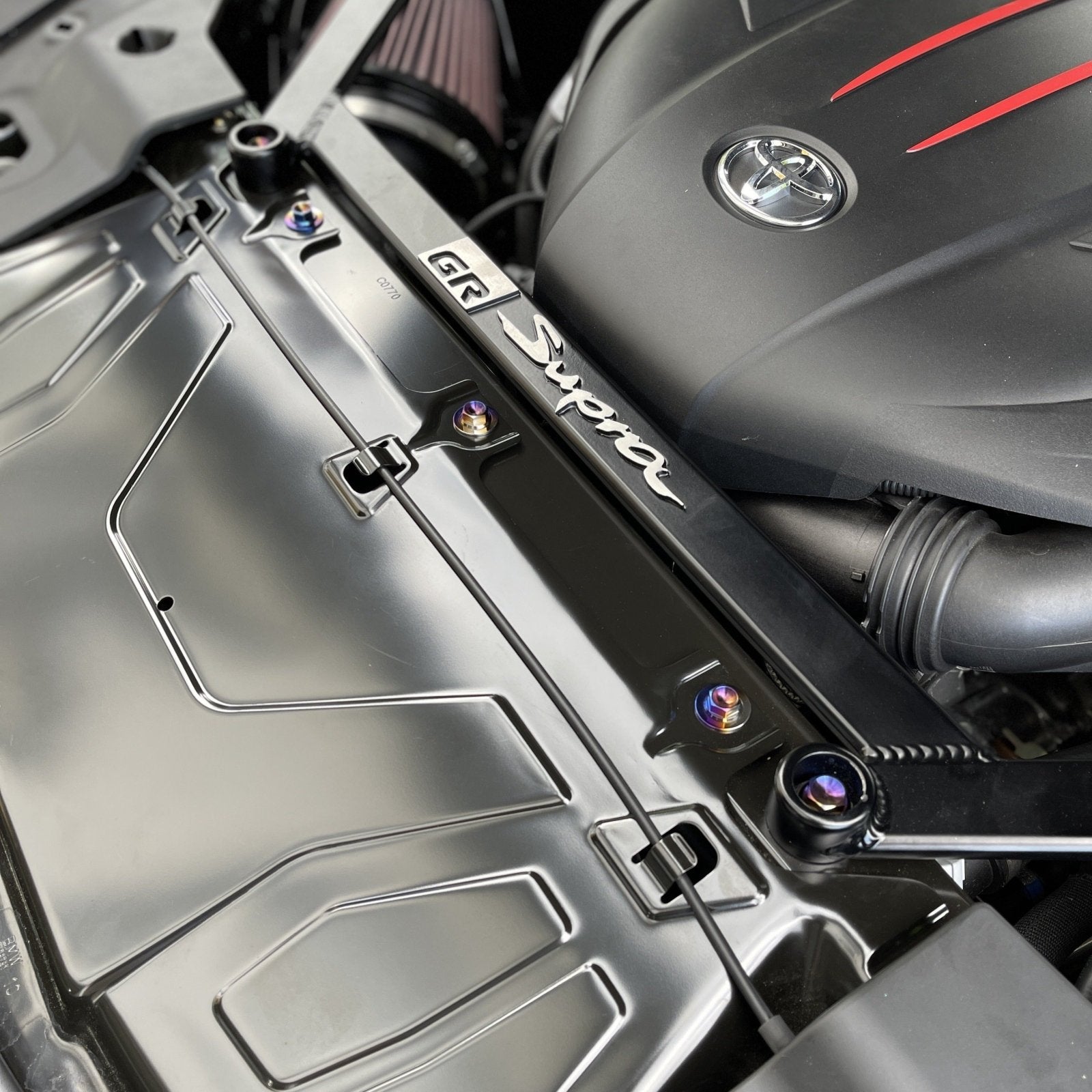 JDC Titanium Engine Bay Hardware Kit (MK5 Supra) - JD Customs U.S.A