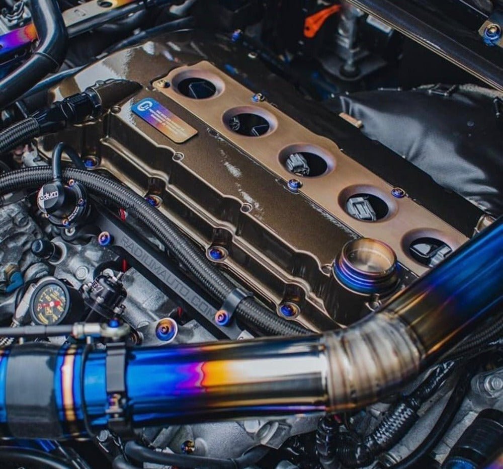 JDC Titanium Engine Bay Hardware Replacement Kit (Evo X) - JD Customs U.S.A