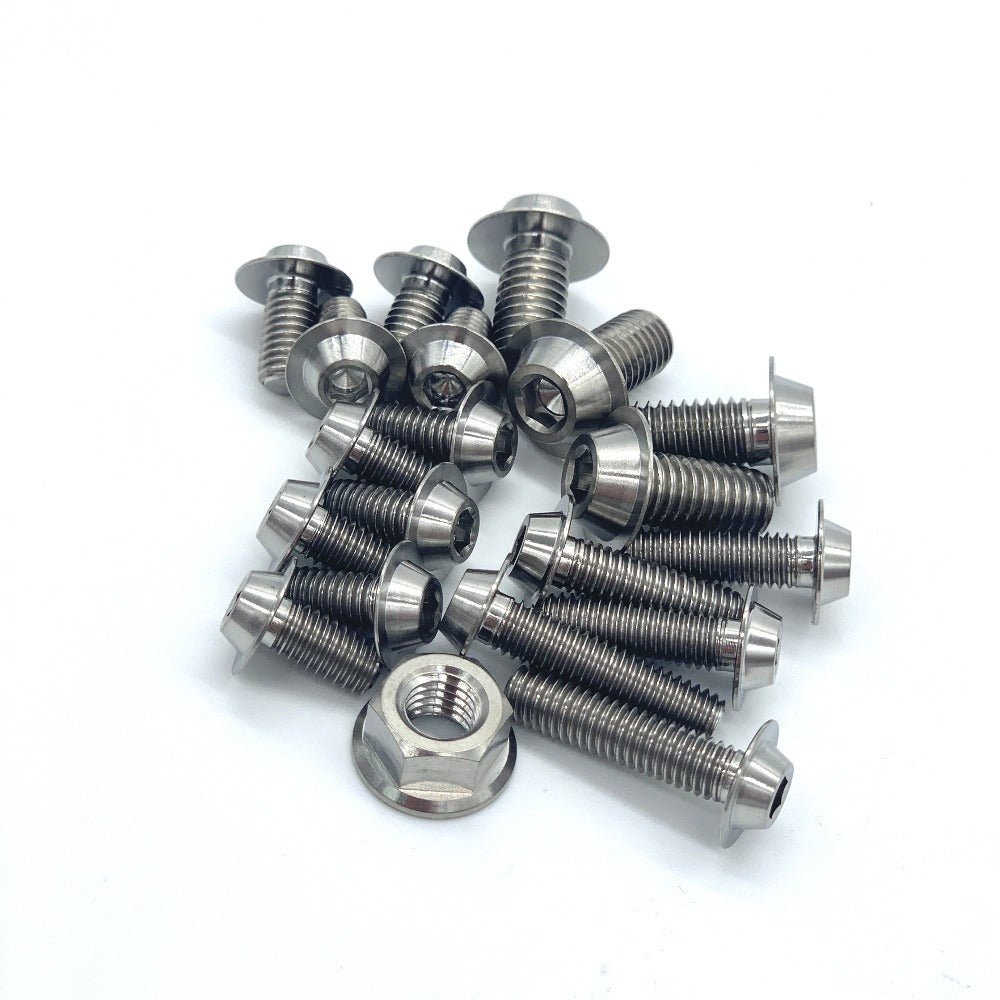 JDC Titanium Engine Bay Hardware Replacement Kit (Evo X) - JD Customs U.S.A