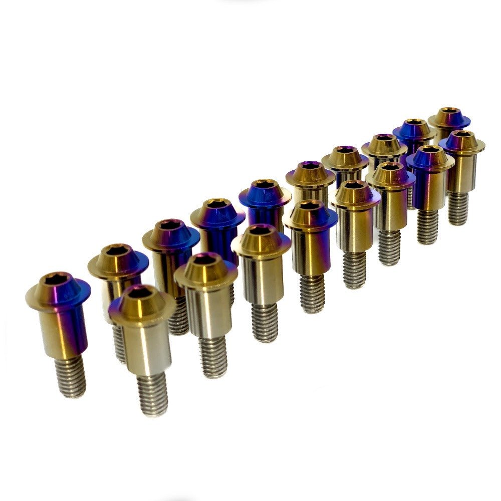 JDC Titanium Engine Bay Hardware Replacement Kit (Evo X) - JD Customs U.S.A