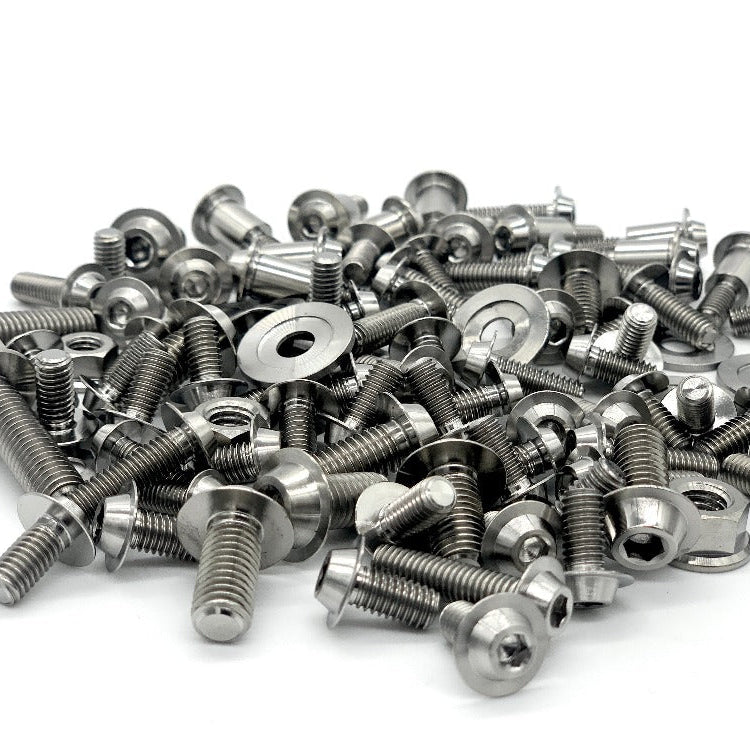 JDC Titanium Engine Bay Hardware Replacement Kit (Evo X) - JD Customs U.S.A