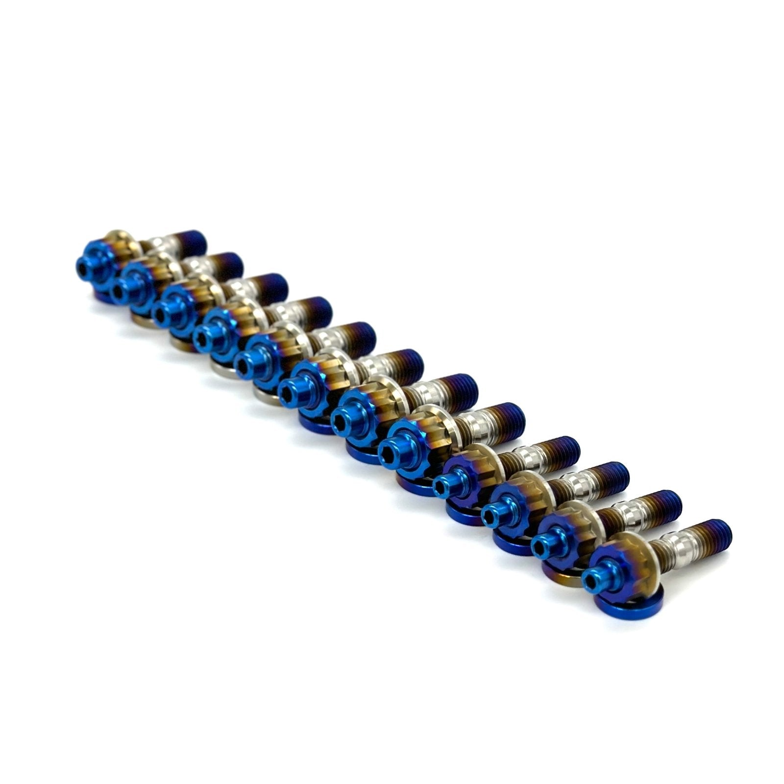 JDC Titanium Exhaust Manifold Stud Kit (Nissan KA24DE/SR20DET) - JD Customs U.S.A