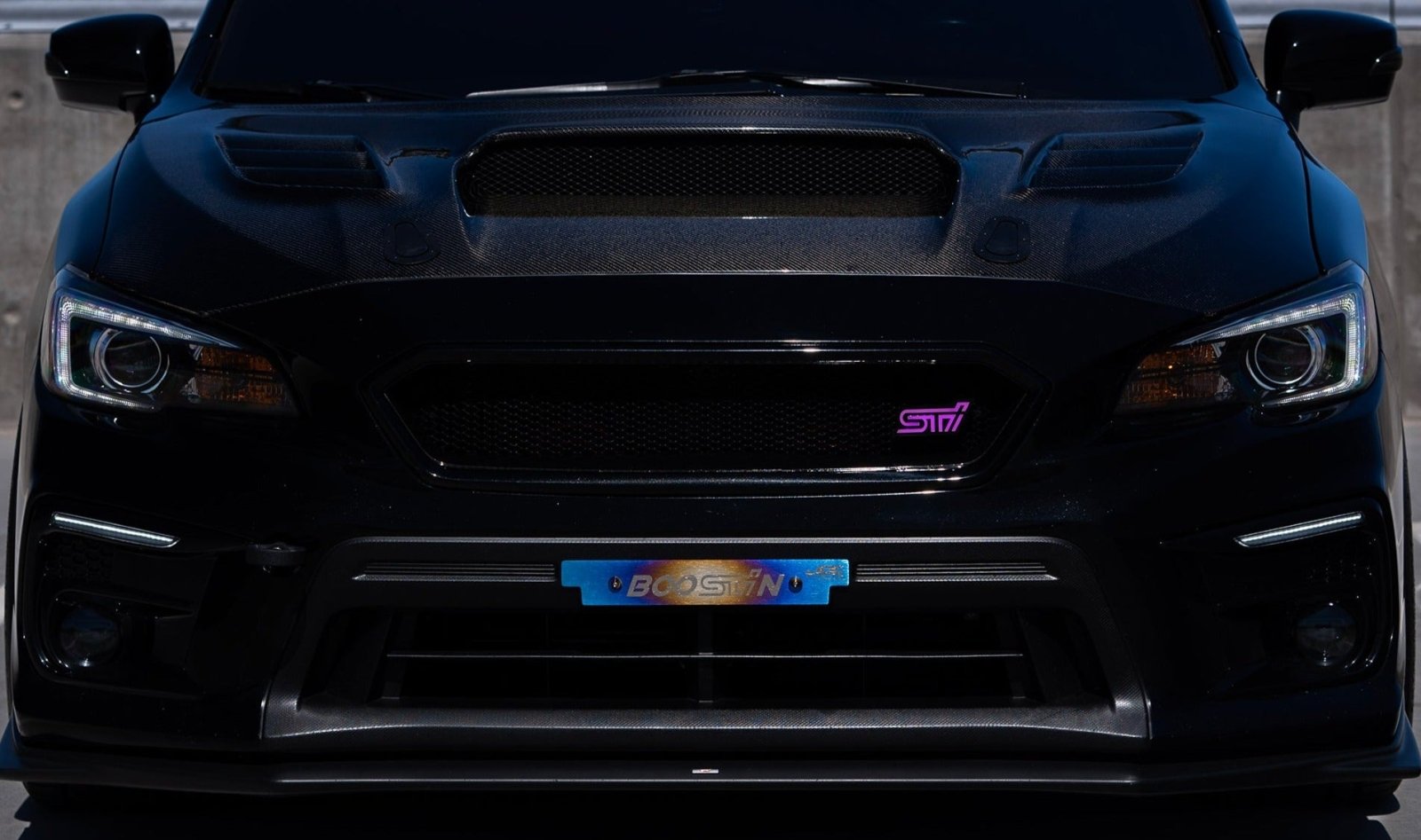 JDC Titanium Front License Plate Delete Kit (Subaru Applications/Universal) - JD Customs U.S.A