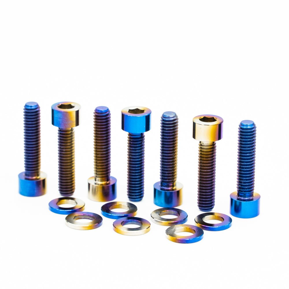 JDC Titanium Frontline Fabrication Valve Cover Hardware Kit | Mitsubishi Evo 4-9 - 7