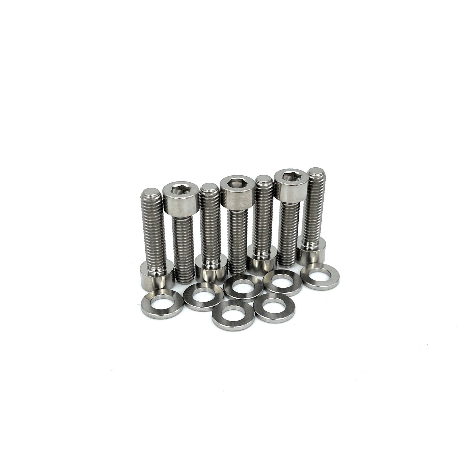 JDC Titanium Frontline Fabrication Valve Cover Hardware Kit | Mitsubishi Evo 4-9 - 8