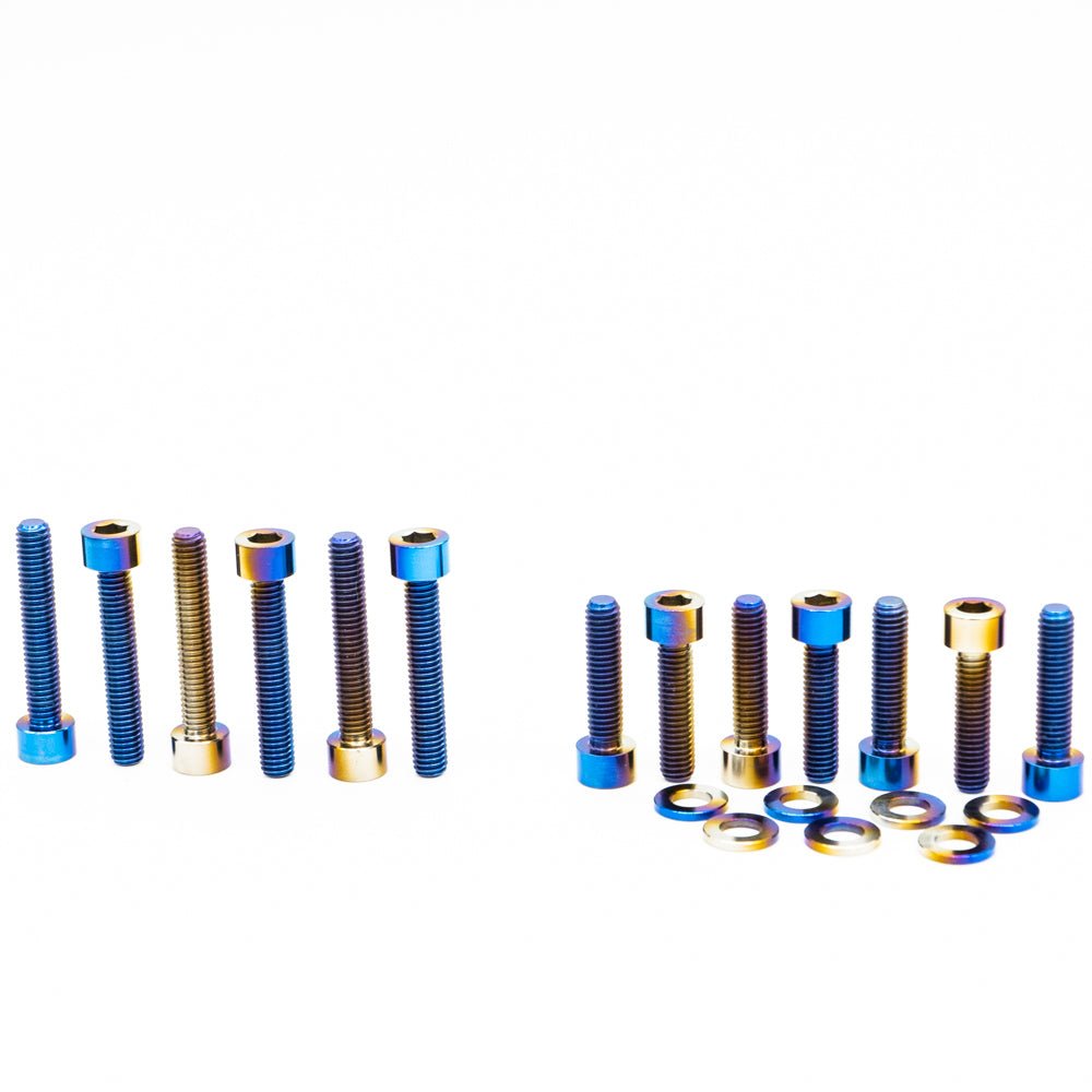 JDC Titanium Frontline Fabrication Valve Cover Hardware Kit | Mitsubishi Evo 4-9 - 6