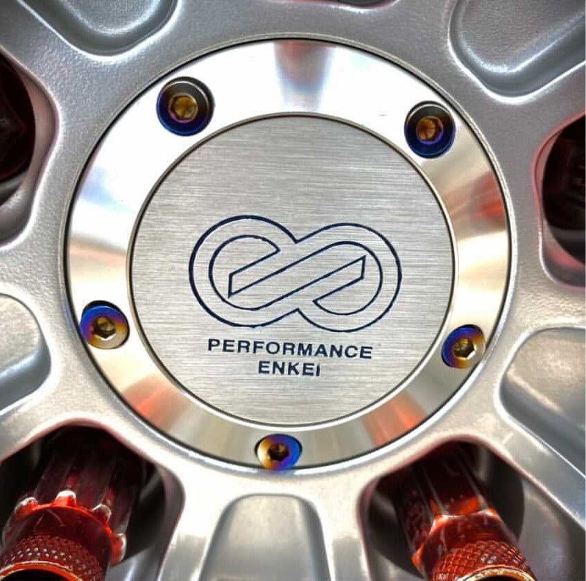 JDC Titanium Hardware Kit for Enkei NT03+M Center Caps - JD Customs U.S.A