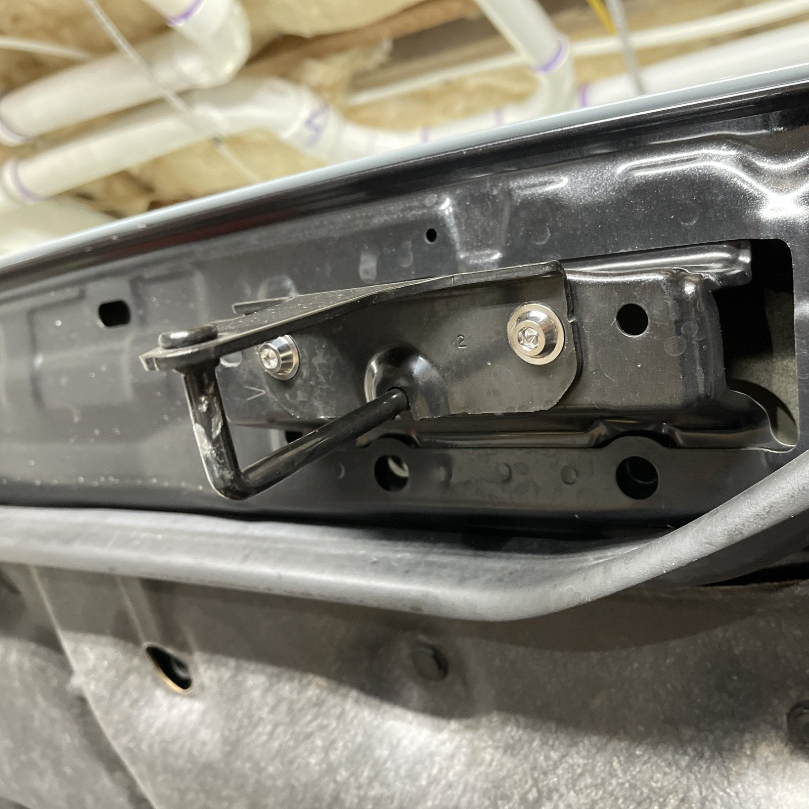 JDC Titanium Hood Latch Mounting Hardware Kit (15 - 21 WRX/STi) - JD Customs U.S.A