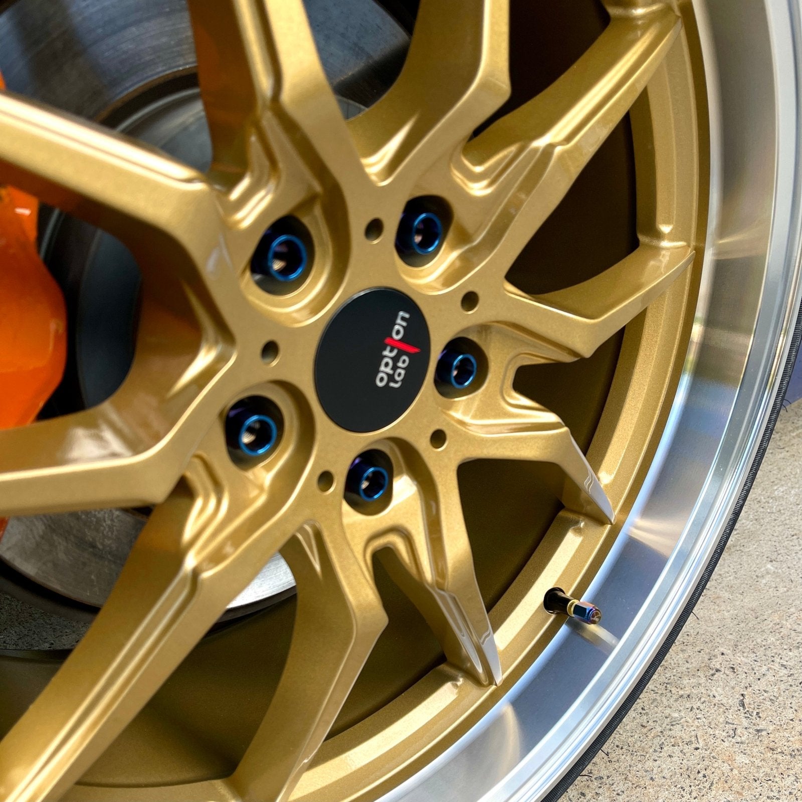 JDC Titanium Open-End Lug Nuts (Universal) - 2