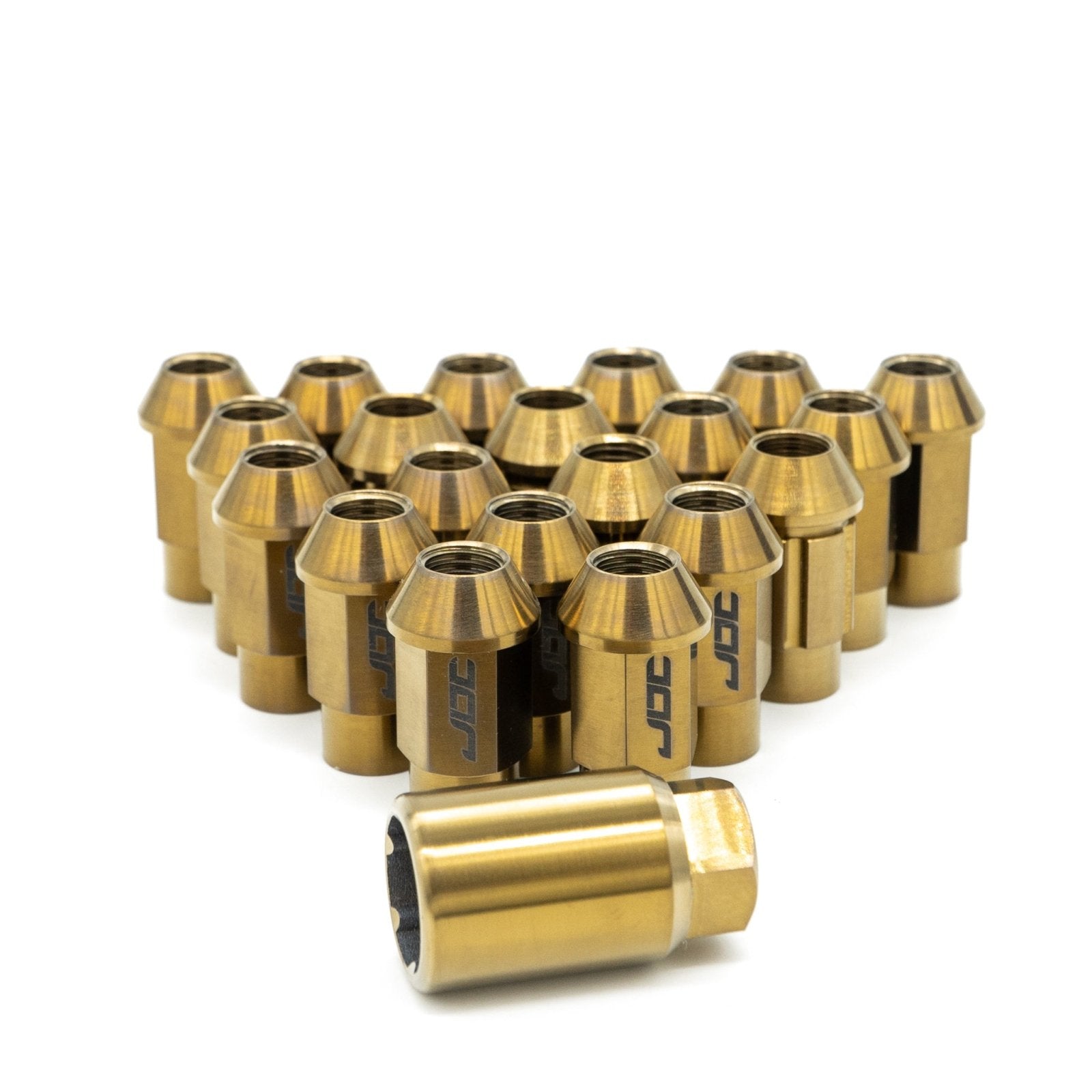 JDC Titanium Open-End Lug Nuts (Universal) - 10