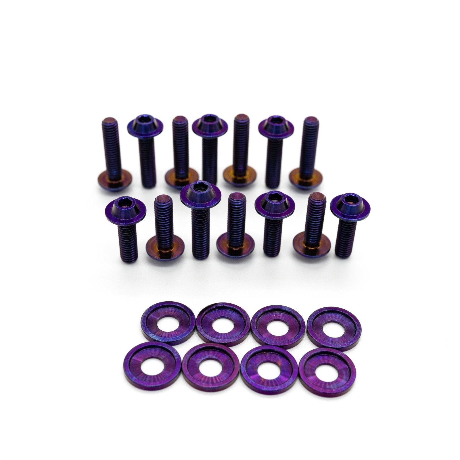 JDC Titanium Valve Cover Hardware Replacement Kit (1G/2G DSM) - JD Customs U.S.A