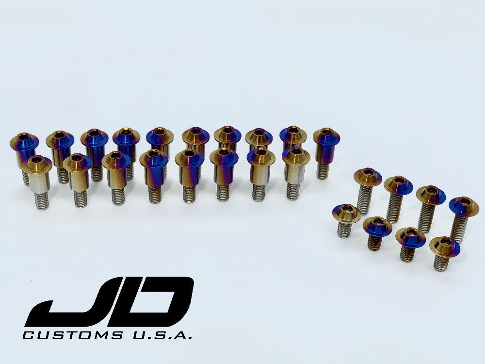 JDC Titanium Valve Cover Hardware Replacement Kit (Evo X) - 11