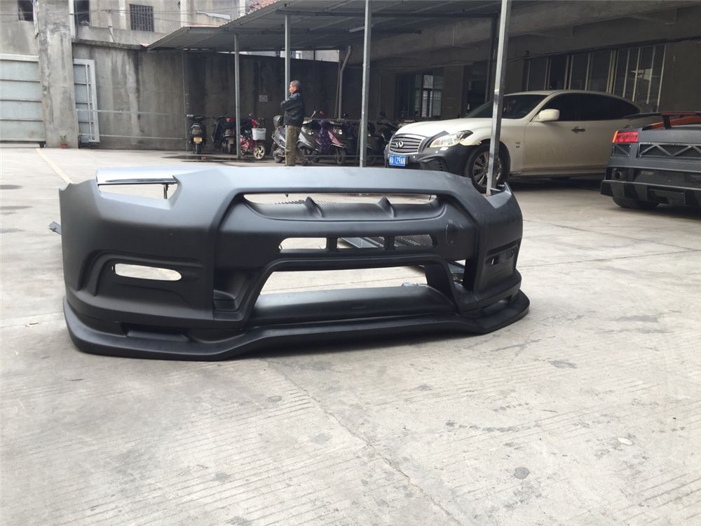JDC Varis Style Front Bumper (12 - 15 R35 GT - R) - JDC Body