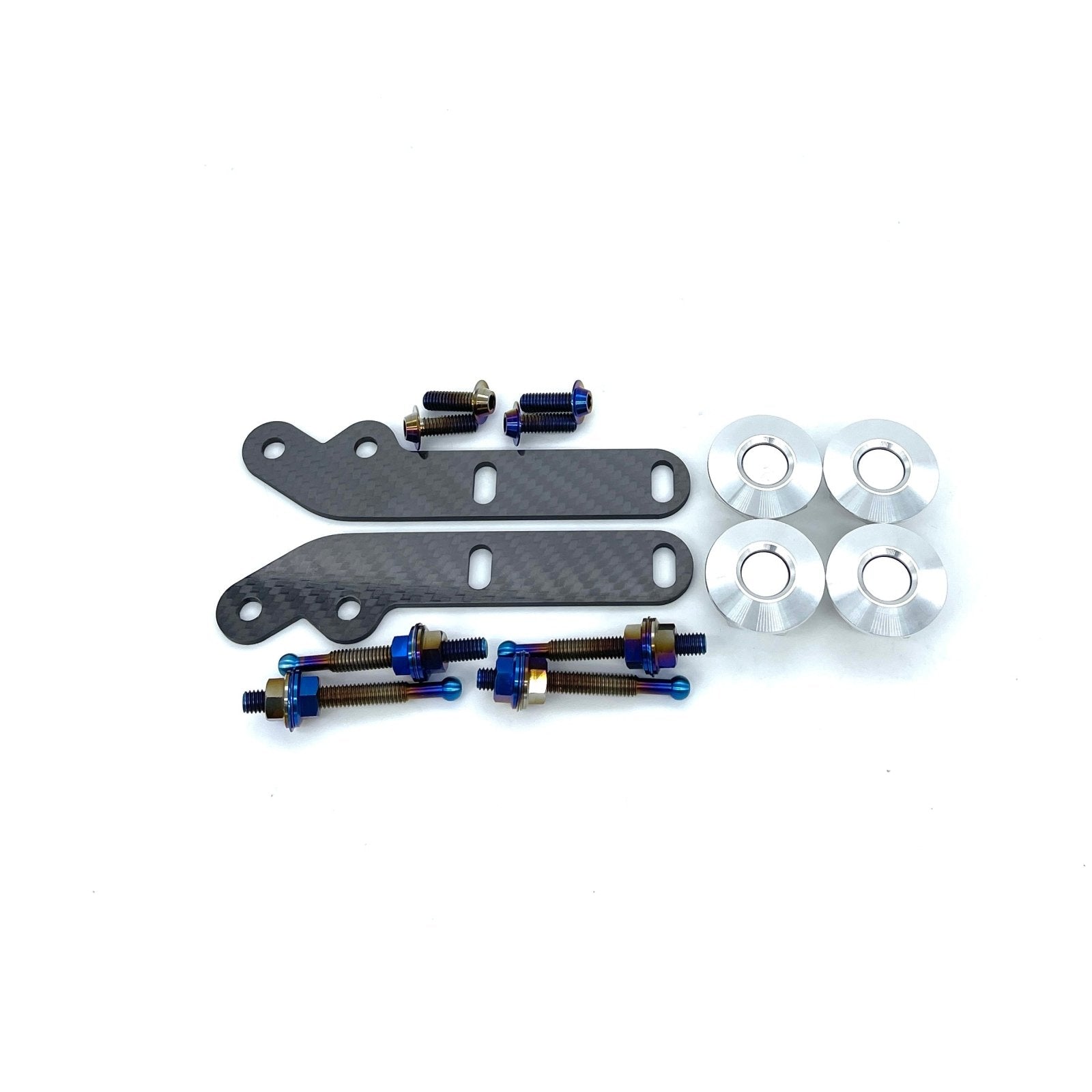 JDC Voltex Front Bumper Quick Release | Side Kit (Evo 8/9) - JD Customs U.S.A