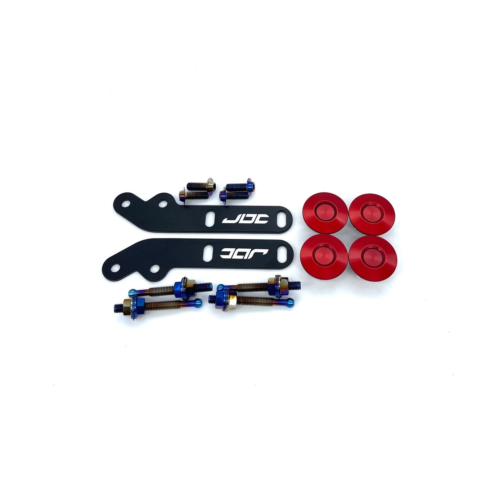 JDC Voltex Front Bumper Quick Release | Side Kit (Evo 8/9) - JD Customs U.S.A