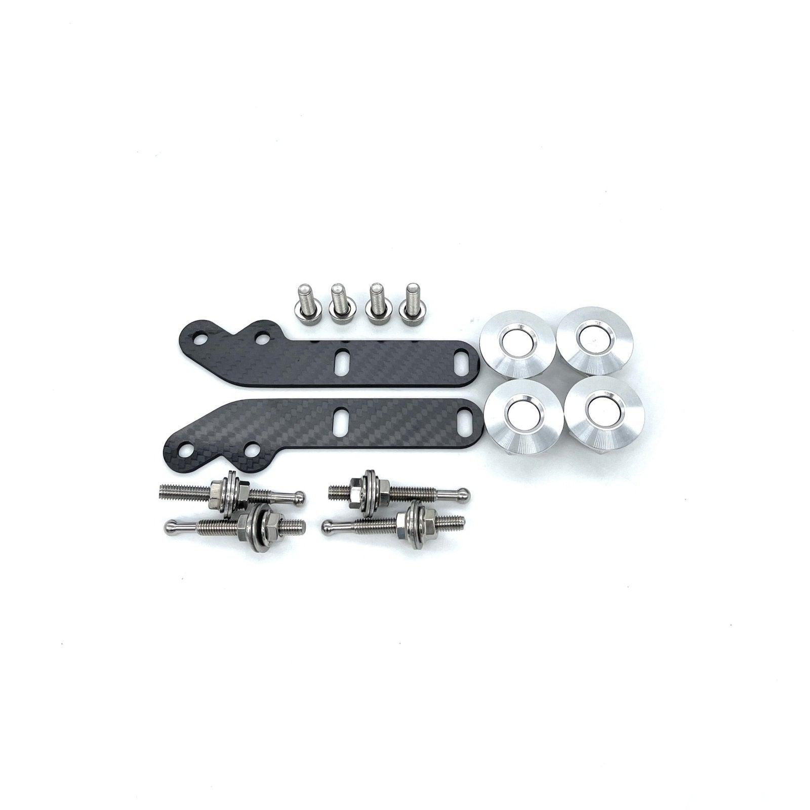 JDC Voltex Front Bumper Quick Release | Side Kit (Evo 8/9) - JD Customs U.S.A