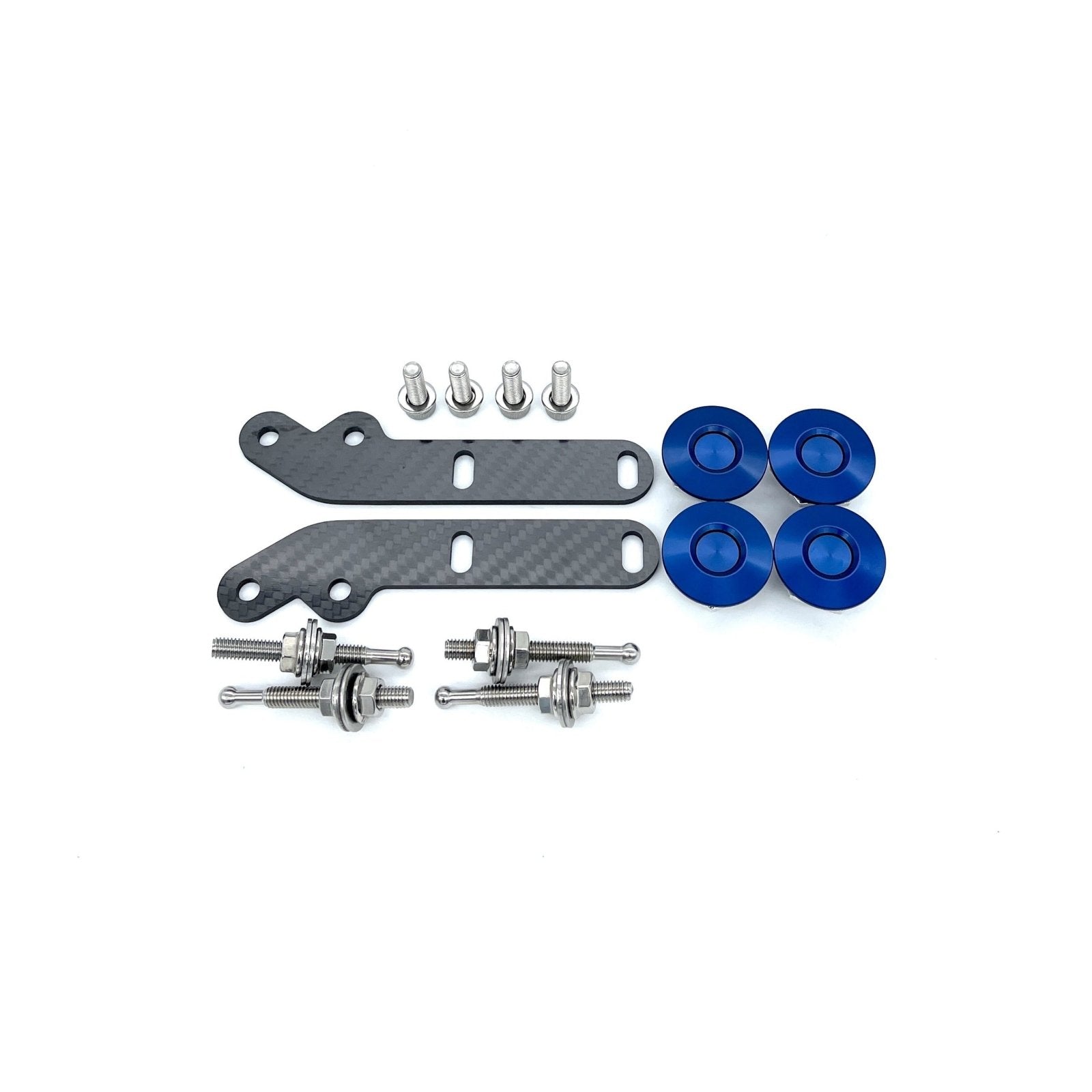 JDC Voltex Front Bumper Quick Release | Side Kit (Evo 8/9) - JD Customs U.S.A