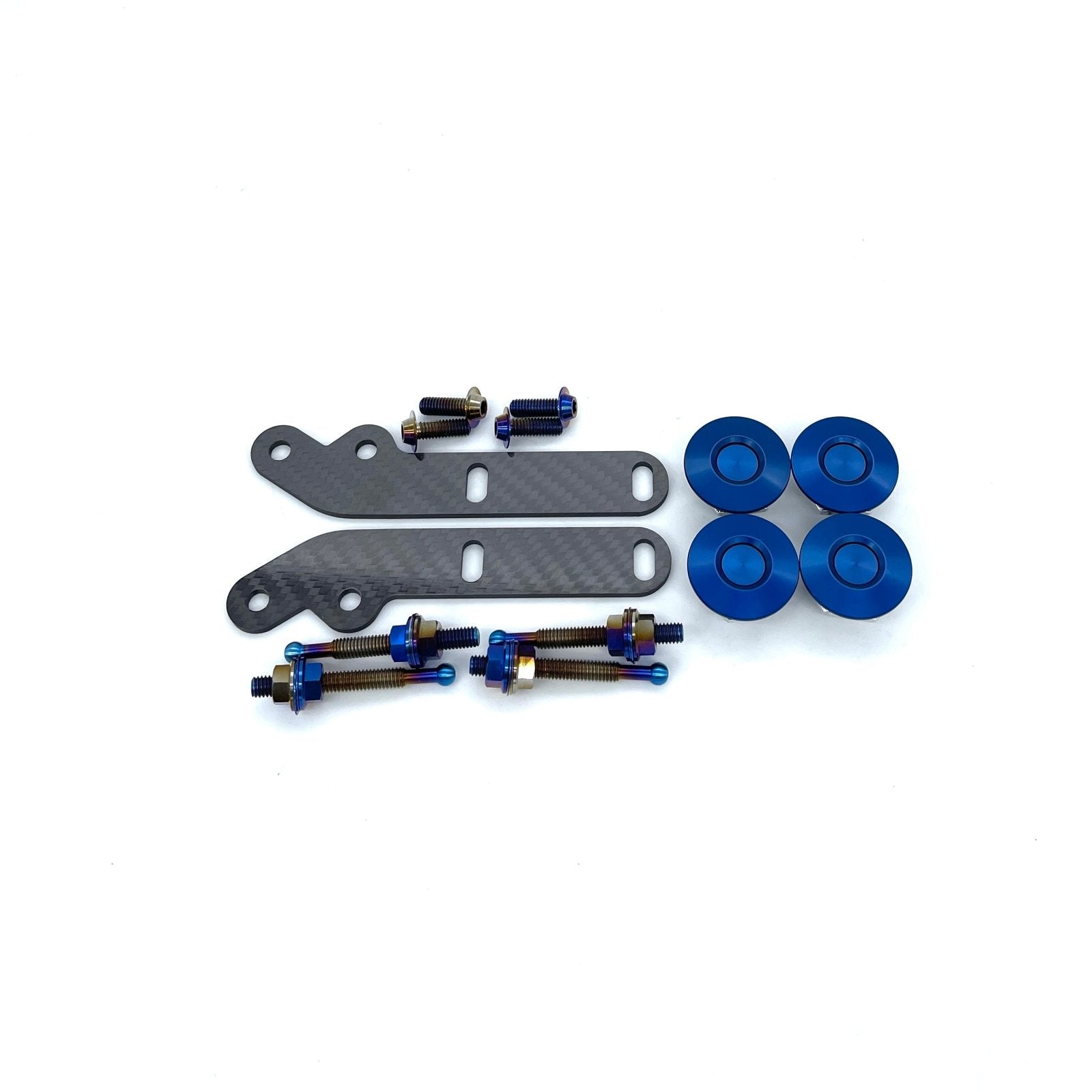 JDC Voltex Front Bumper Quick Release | Side Kit (Evo 8/9) - JD Customs U.S.A