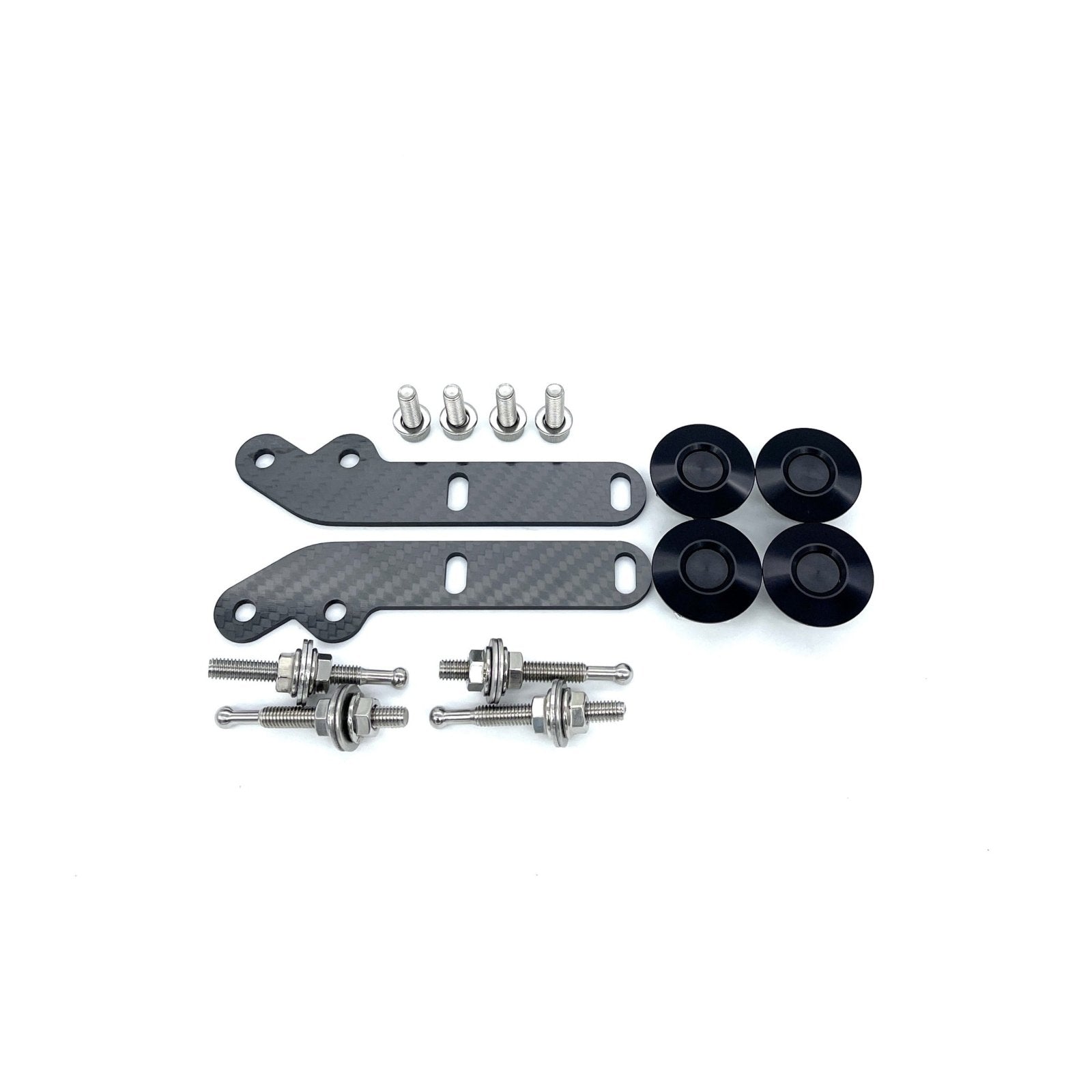 JDC Voltex Front Bumper Quick Release | Side Kit (Evo 8/9) - JD Customs U.S.A