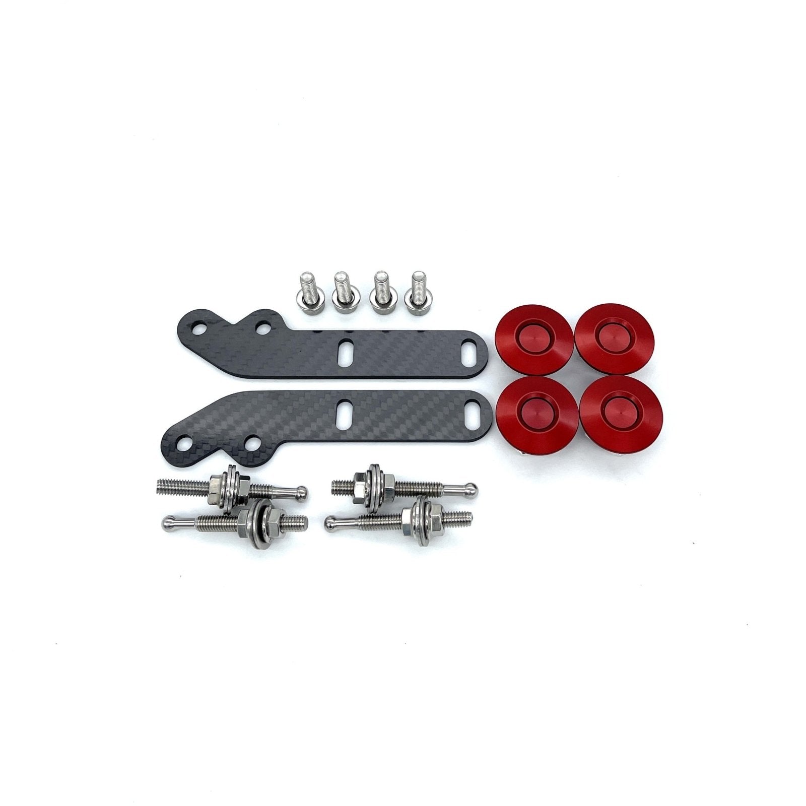 JDC Voltex Front Bumper Quick Release | Side Kit (Evo 8/9) - JD Customs U.S.A
