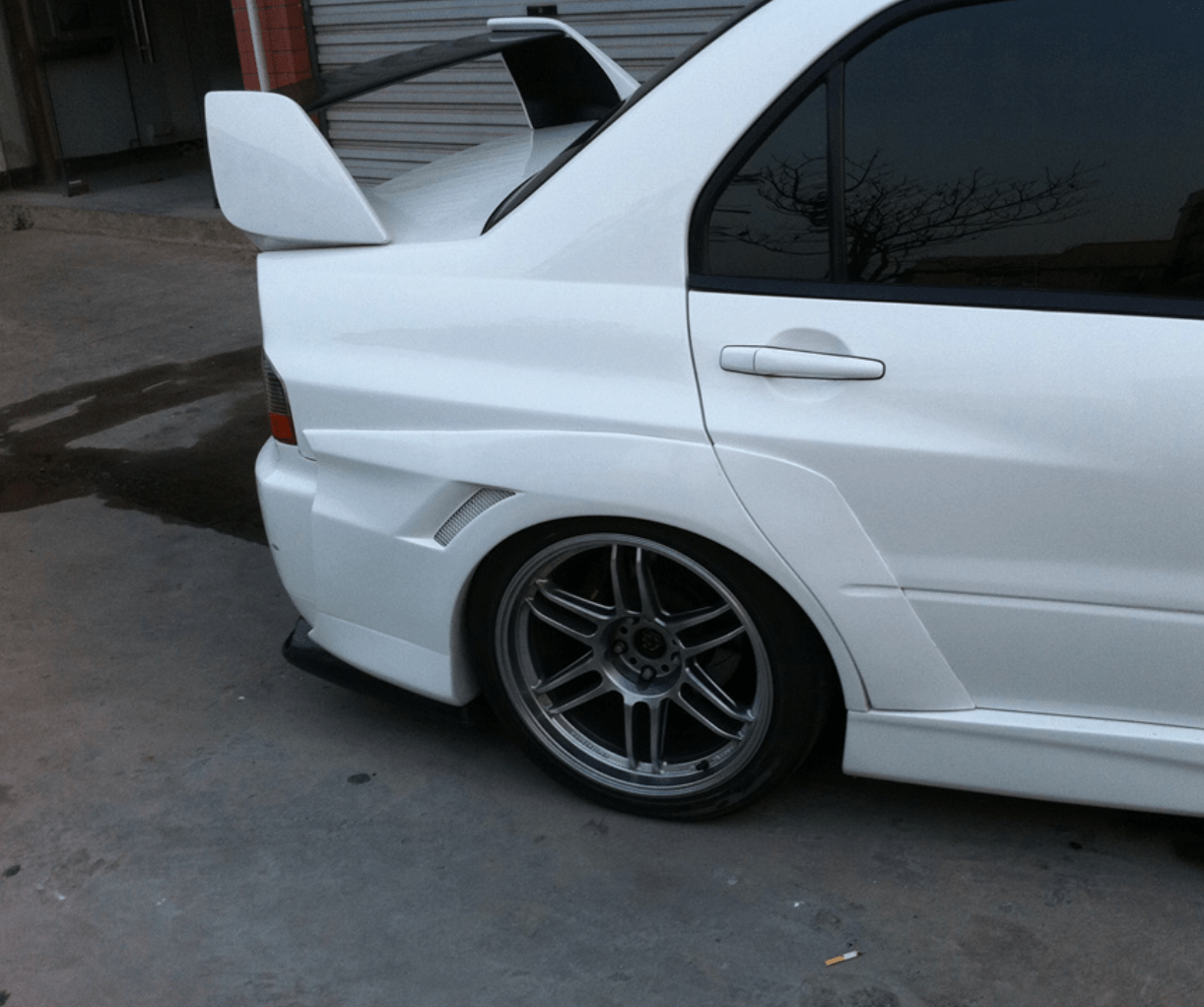 JDC Voltex Style Rear Wide Body Flares (Evo 7/8/9) - JD Customs U.S.A