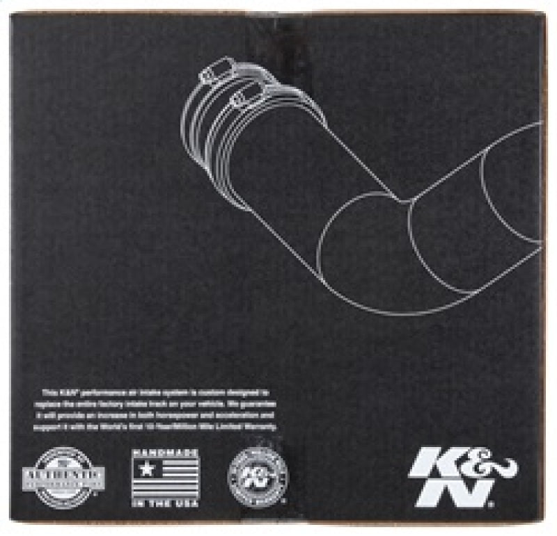 K&N Dual Silver Typhoon Short Ram Intake (Nissan 350z) - K&N Engineering